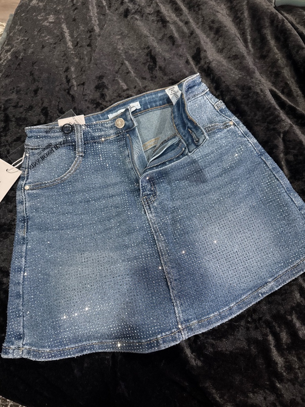 Rhinestone skort